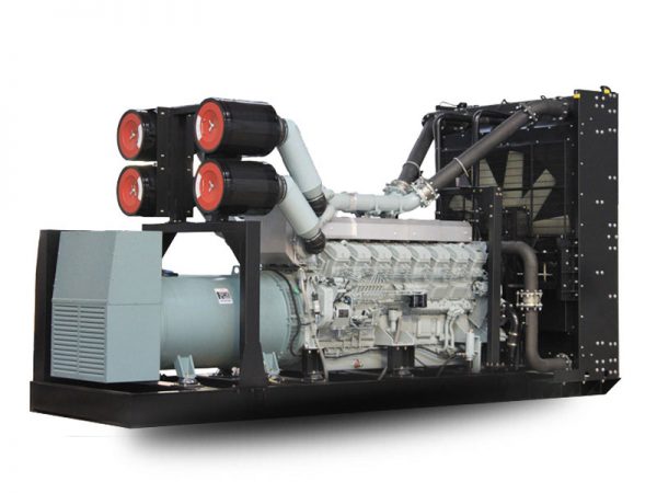open type 50Hz 1392kw 1740kva Mitsubishi S16R-PTA-C engine diesel generator set