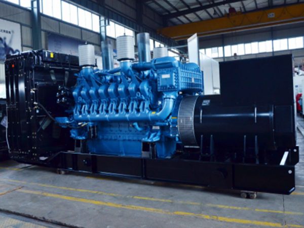 open type 50Hz 1640kw 2050kva MTU 16V4000G23 engine diesel generator set