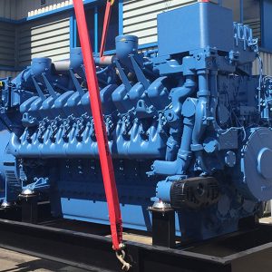 open type 50Hz 2000kw 2500kva MTU 20V4000G23 engine diesel generator set