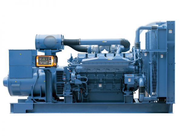 open type 50Hz 546kw 682kva Mitsubishi S6R2-PTA-C engine diesel generator set