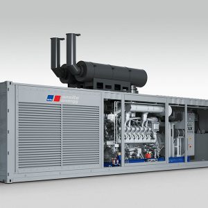 containerized silent 50Hz 1640kw 2050kva MTU 16V4000G23 engine diesel generator set