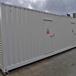 containerized silent 50Hz 2200kw 2750kva MTU 20V4000G63 engine diesel generator set