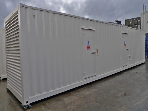 containerized silent 50Hz 2200kw 2750kva MTU 20V4000G63 engine diesel generator set
