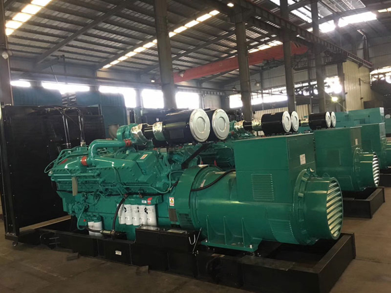 Open Type 50Hz 1500kw 1875kva Cummins QSK60-G3 Engine Diesel Generator ...